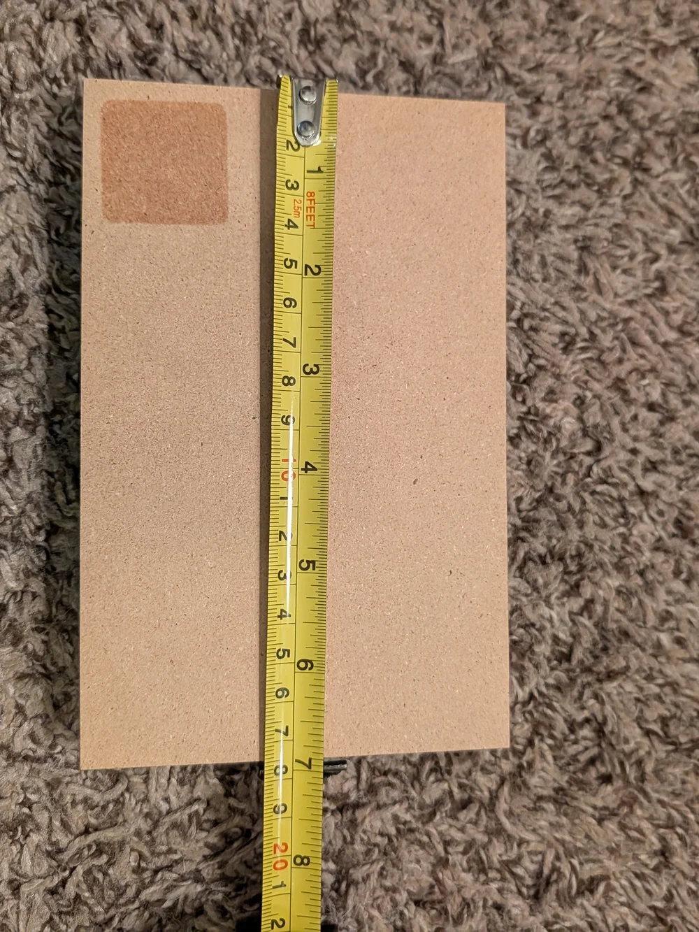 Wheeling, West Virginia Wall Thermometer with Copper Deer Relief